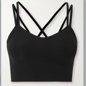 lululemon ribbed like a cloud longline sports bra